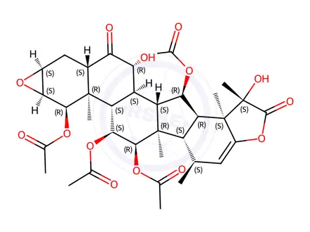 Chemical structure of Taccalonolide A