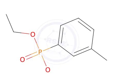 Chemical structure of M-TOLYL-PHOSPHONIC ACID DIETHYL ESTER