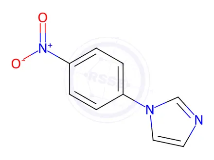 Chemical structure of 1-(4-Nitrophenyl)-1H-imidazole