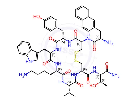 Chemical structure of Lanreotide Impurity 28