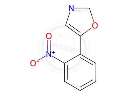 Chemical structure of 5-(2-Nitrophenyl)oxazole