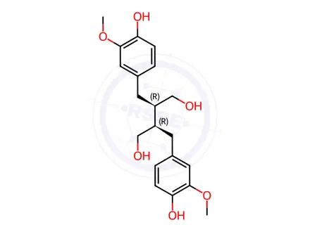 Chemical structure of Secoisolariciresinol (29388-59-8)