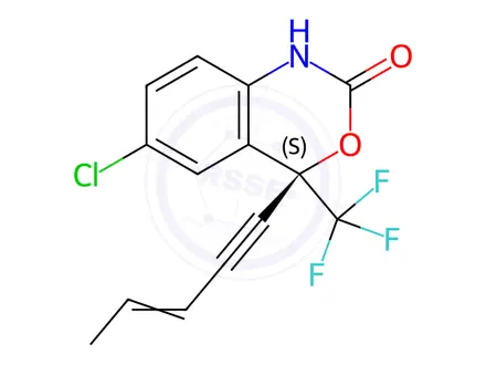 Chemical structure of Efavirenz Impurity 54