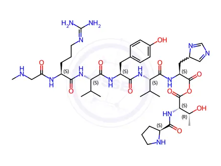 Chemical structure of Saralasin Impurity 67
