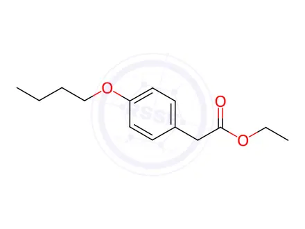Chemical structure of Ethyl 2-(4-Butoxyphenyl)acetate