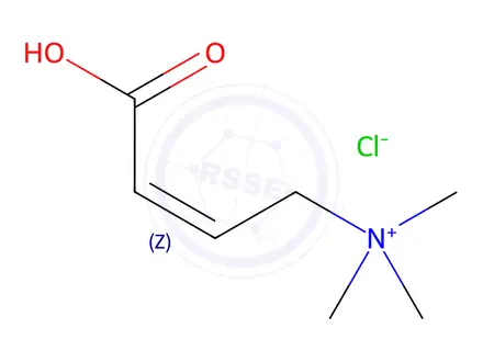 Chemical structure of Levocarnitine EP Impurity A(Z-isomer)