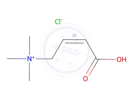 Chemical structure of Crotonobetaine Hydrochloride