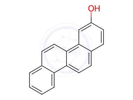 Chemical structure of 3-Hydroxychrysene