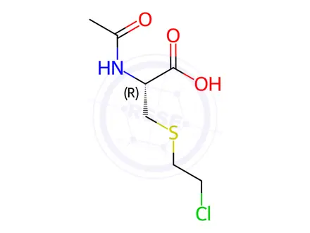 Chemical structure of Acetylcysteine Impurity 93