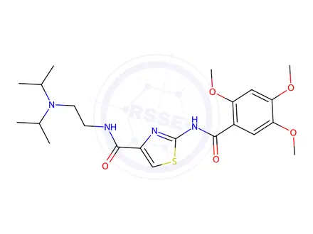 Chemical structure of Acotiamide Impurity F