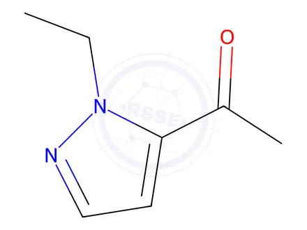 Chemical structure of 1-(1-Ethyl-1h-pyrazol-5-yl)ethan-1-one