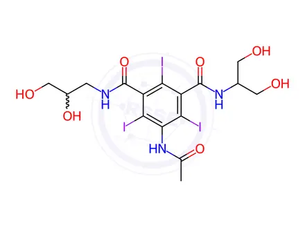Chemical structure of Iohexol Impurity 70