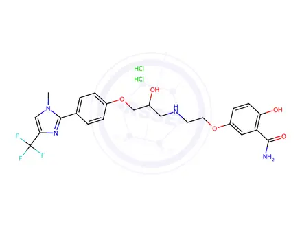 Chemical structure of CGP 20712 Dihydrochloride