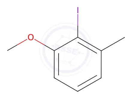 Chemical structure of 2-iodo-1-methoxy-3-methylbenzene