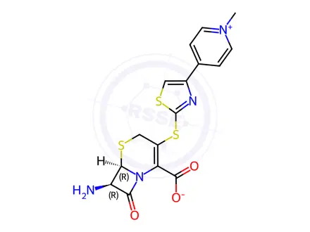 Chemical structure of Ceftaroline Impurity 17