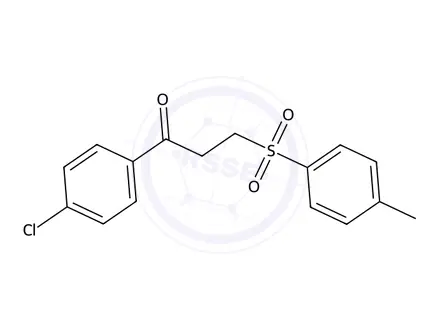 Chemical structure of 1-(4-Chlorophenyl)-3-tosylpropan-1-one