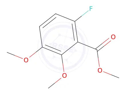 Chemical structure of Methyl 2,3-dimethoxy-6-fluorobenzoate