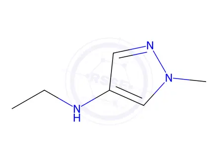 Chemical structure of N-ethyl-1-methyl-1H-pyrazol-4-amine dihydrochloride