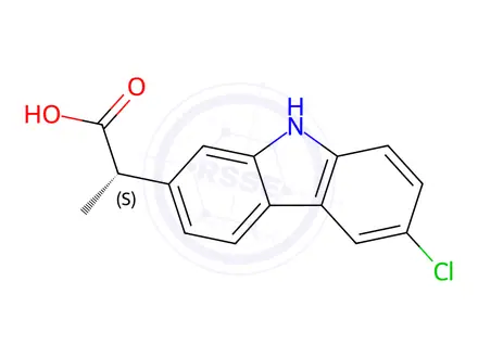 Chemical structure of Carprofen Impurity 12