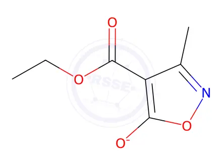 Chemical structure of ETHYL 5-HYDROXY-3-METHYL-4-ISOXAZOLE-CAR BOXYLATE, SODIUM SALT H2O, 97%