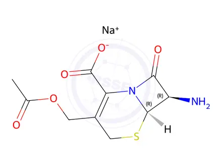 Chemical structure of Cefalotin EP Impurity C (Sodium Salt)