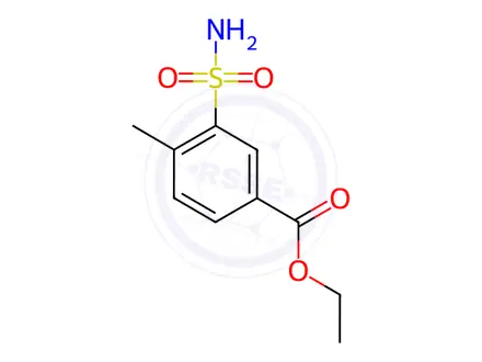 Chemical structure of Ethyl 4-methyl-3-sulfamoylbenzoate