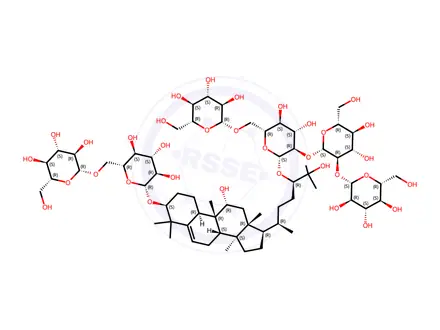 Chemical structure of Mogroside VI B