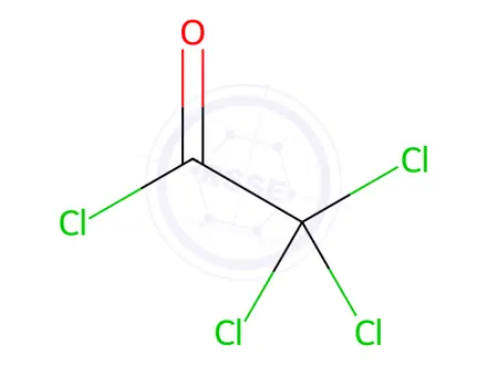Chemical structure of 2,2,2-Trichloroacetyl Chloride