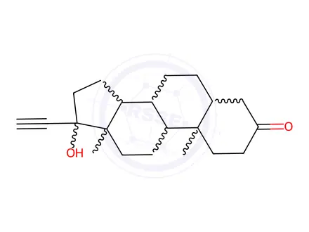 Chemical structure of Progesterone Impurity 147