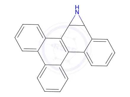 Chemical structure of benzo(g)chrysene-9,10-imine