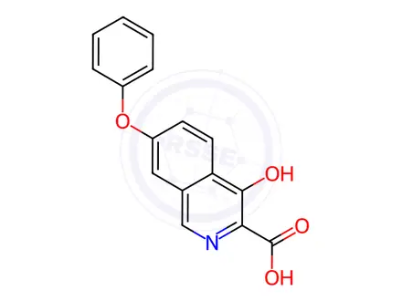 Chemical structure of Roxadustat Impurity 50