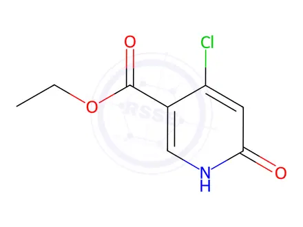 Chemical structure of Ethyl 4-chloro-6-oxo-1,6-dihydropyridine-3-carboxylate