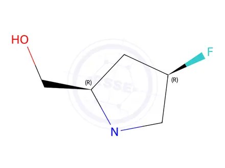 Chemical structure of ((2R,4R)-4-Fluoro-1-methylpyrrolidin-2-yl)methanol