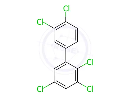 Chemical structure of PCB 107