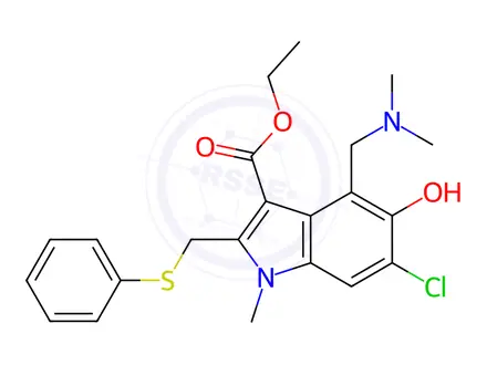 Chemical structure of Arbidol Hydrochloride Impurity 54