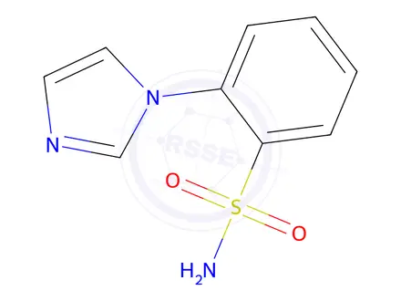 Chemical structure of 2-(1h-Imidazol-1-yl)benzenesulfonamide