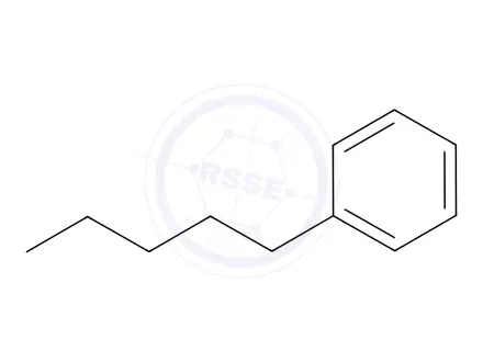 Chemical structure of n-Pentylbenzene