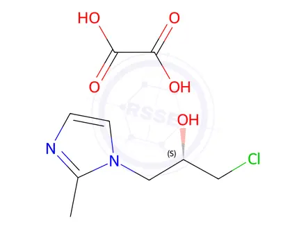 Chemical structure of Ornidazole Impurity 94 Oxalate