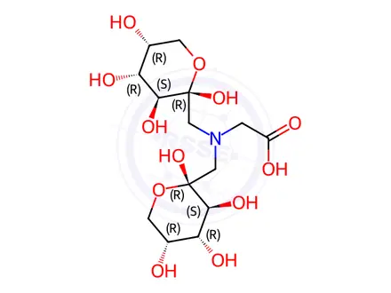 Chemical structure of Glycine Impurity 87