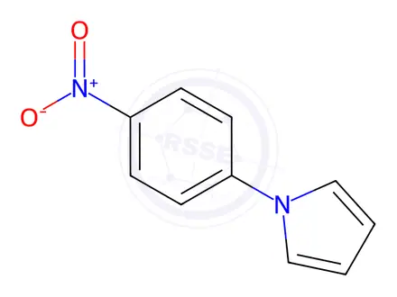Chemical structure of 1-(4-Nitrophenyl)-1H-pyrrole