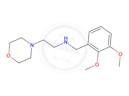 Chemical structure of (2,3-Dimethoxy-benzyl)-(2-morpholin-4-yl-ethyl)-amine