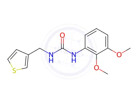 Chemical structure of 1-(2,3-Dimethoxyphenyl)-3-(thiophen-3-ylmethyl)urea