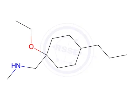 Chemical structure of 1-(1-Ethoxy-4-propylcyclohexyl)-N-methylmethanamine