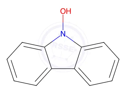 Chemical structure of 4-Hydroxy Carbazole