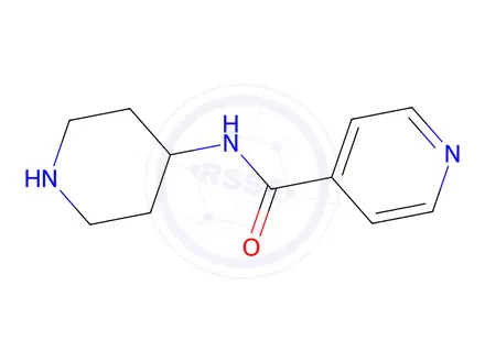 Chemical structure of N-Piperidin-4-ylpyridine-4-carboxamide Dihydrochloride