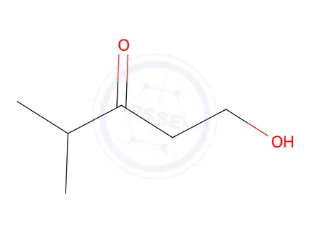 Chemical structure of 1-hydroxy-4-methylpentan-3-one