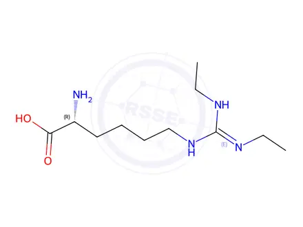 Chemical structure of Arginine Impurity 19