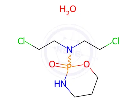 Chemical structure of Cyclophosphamide Monohydrate
