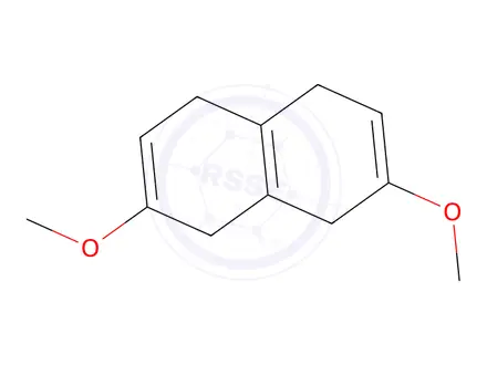 Chemical structure of 1,4,5,8-Tetrahydro-2,7-dimethoxynaphthalene