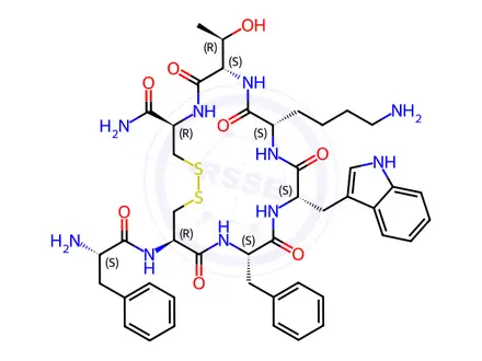 Chemical structure of Octreotide Impurity 37